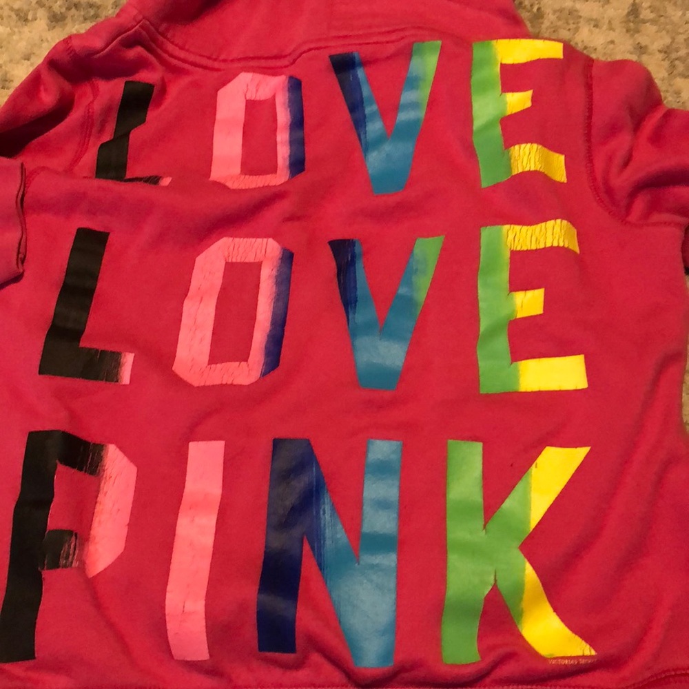 Pink sweatshirt